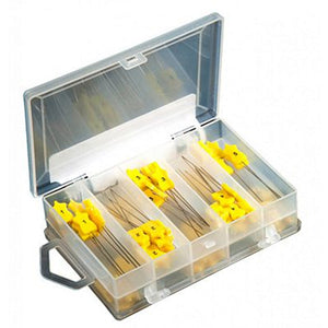 Sew Easy Yellow Numbered Pins #1-10 Pack of 100