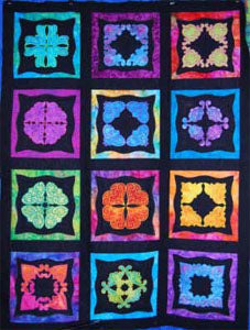 EZW Wavy Squares Template