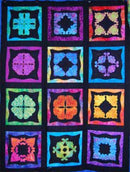 EZW Wavy Squares Template