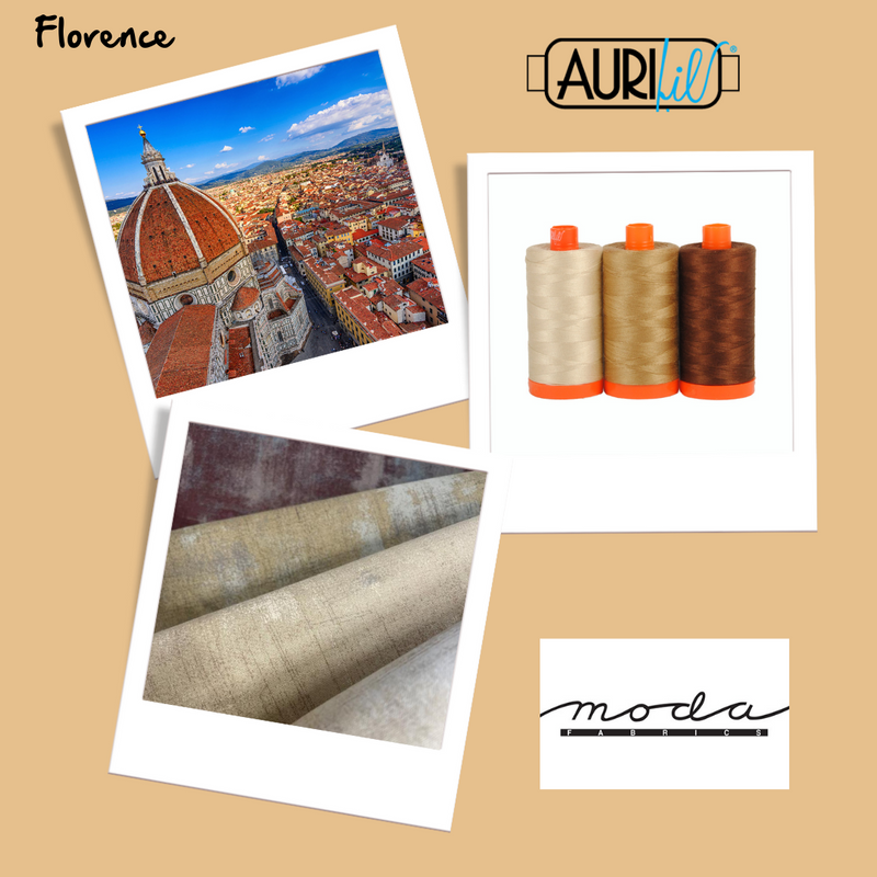 Aurifil Colour Builders Club - ItalianTour
