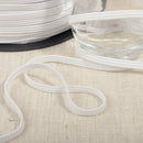 Groves Soft & Stretchy Braided Elastic 5mm - White