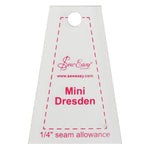 Sew Easy Mini Dresden 2½"  Template