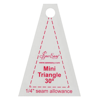 Sew Easy Mini 30 degree Triangle 2½"  Template