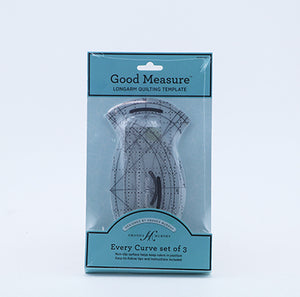 Amanda Murphy ¼" Every Curve Template Set of 3