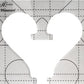 Amanda Murphy ¼" Every Heart 1 Set of 3 Templates