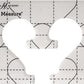 Amanda Murphy ¼" Every Heart 1 Set of 3 Templates