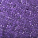 Good Measure Amanda Murphy ¼" Mini Lollipop Template Pack of 5 - quilting ruler and template - detail view