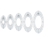 Amanda Murphy ¼" Every Oval Templates Pack of 5