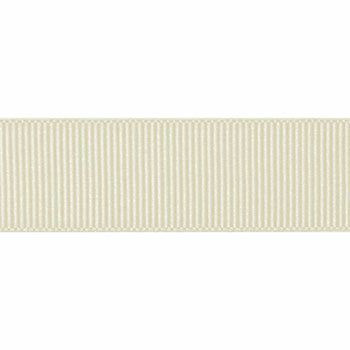 Berisfords Grosgrain Ribbon 20m x 25mm - Ivory