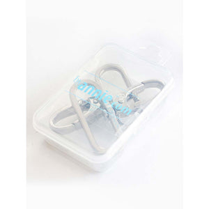 ByAnnie 1½" Nickel Swivel Hooks Pack of 2 - sewing and crafts storage bag - alternate angle