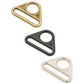 ByAnnie Flat Triangle Ring 1½" Pack of 2 - sewing and crafts storage bag