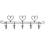 Ackfeld 16" Three Heart Accessory Holder Hanger