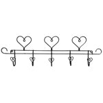 Ackfeld 16" Three Heart Accessory Holder Hanger