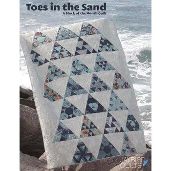 Jaybird Toes in the Sand - A Block of the Month