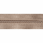 Hemline zipper - sewing zip fastener - detail view