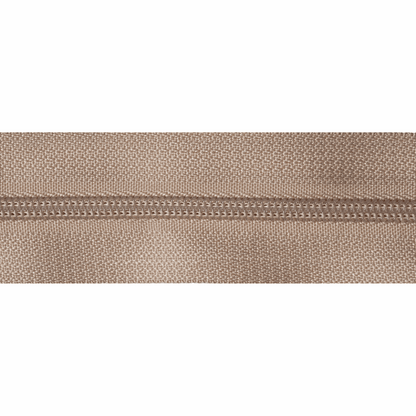 Hemline zipper - sewing zip fastener - detail view