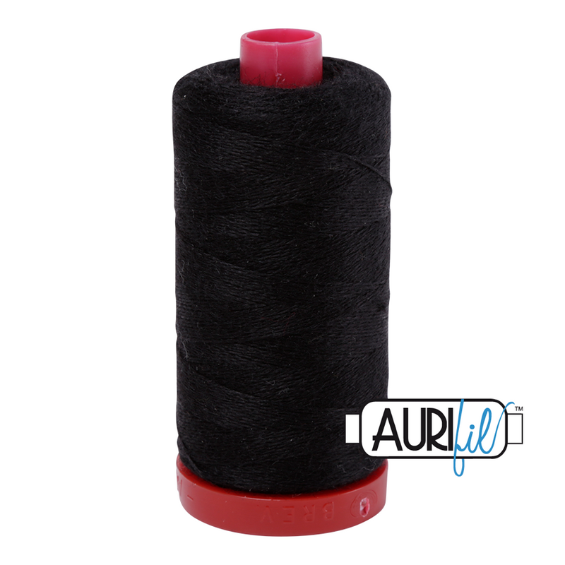 Aurifil Lana Wool 12/2 325m Black  8692