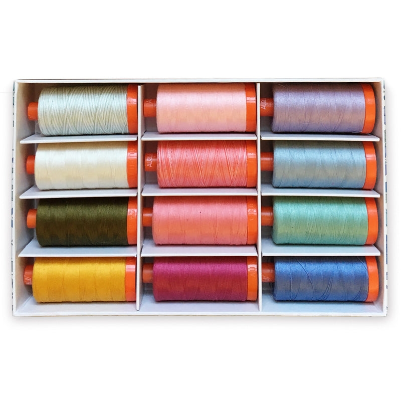 Aurifil Liberty Of London The English Garden Thread Collection 50wt