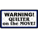 Quilters Licence Plates