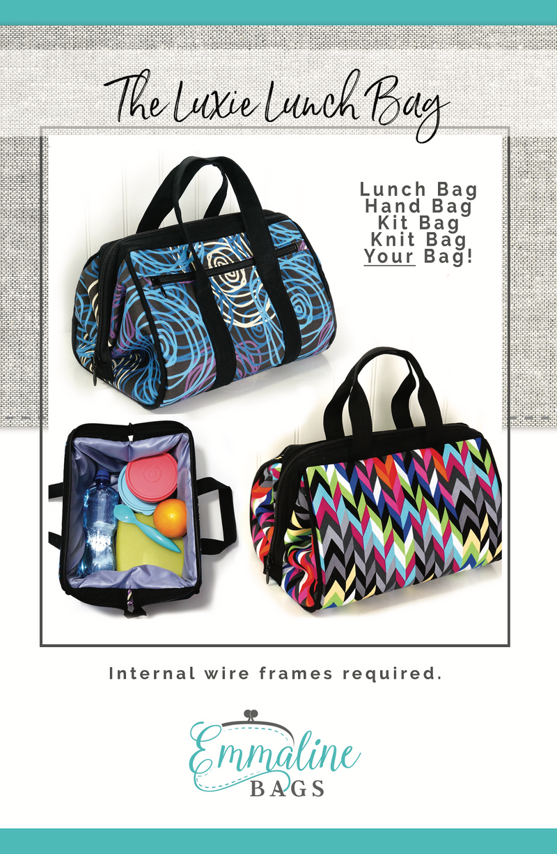 Emmaline The Luxie-Lunch Bag Pattern