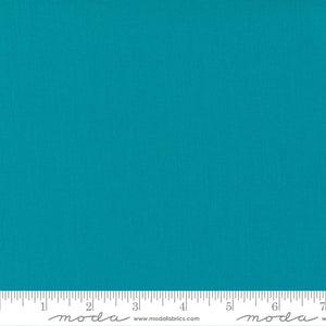 Moda Charm Squares Bella Solids Turquoise 107