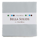 Moda Charm Squares Bella Solids Zen Grey 185