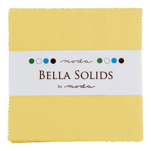 Moda Charm Squares Bella Solids 30's Yellow 23