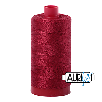 Aurifil Thread 12/2 325m Burgundy 1103
