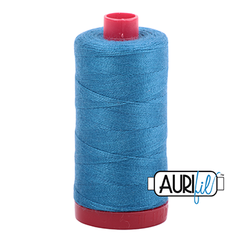 Aurifil Thread 12/2 325m Medium Teal 1125