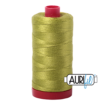 Aurifil Thread 12/2 325m Light Leaf Green 1147