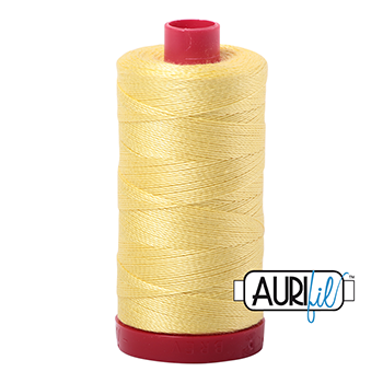 Aurifil Thread 12/2 325m Lemon 2115