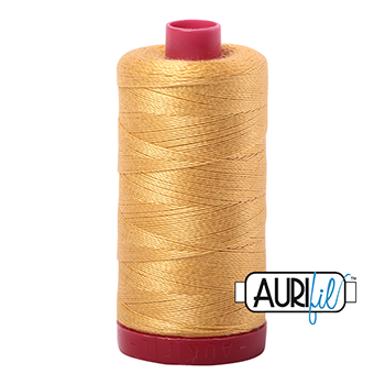 Aurifil Thread 12/2 325m Spun Gold 2134
