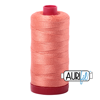 Aurifil Thread 12/2 325m Light Salmon 2220