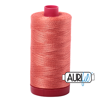 Aurifil Thread 12/2 325m Salmon 2225