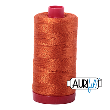 Aurifil Thread 12/2 325m Rusty Orange 2240