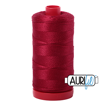 Aurifil Thread 12/2 325m Red Wine 2260