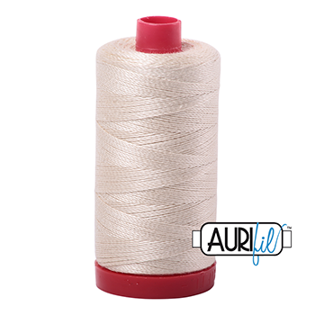 Aurifil Thread 12/2 325m Light Beige 2310