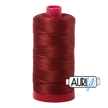 Aurifil Thread 12/2 325m Rust 2355