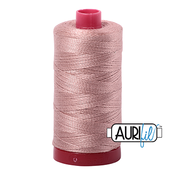 Aurifil Thread 12/2 325m Antique Blush 2375