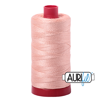 Aurifil Thread 12/2 325m Light Blush 2420