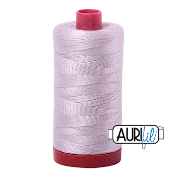 Aurifil Thread 12/2 325m Pale Lilac 2564