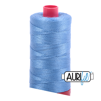 Aurifil Thread 12/2 325m Light Wedgewood 2725