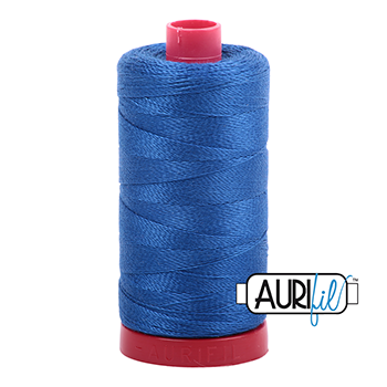 Aurifil Thread 12/2 325m Medium Blue 2735