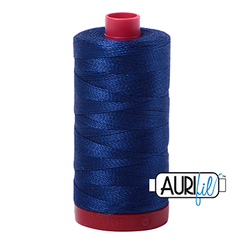 Aurifil Thread 12/2 325m Dark Delft Blue 2780