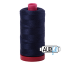 Aurifil Thread 12/2 325m Very Dark Navy 2785