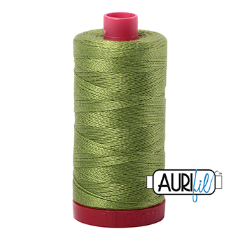 Aurifil Thread 12/2 325m Fern Green 2888