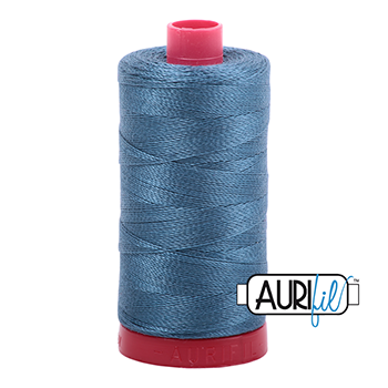 Aurifil Thread 12/2 325m Smoke Blue 4644