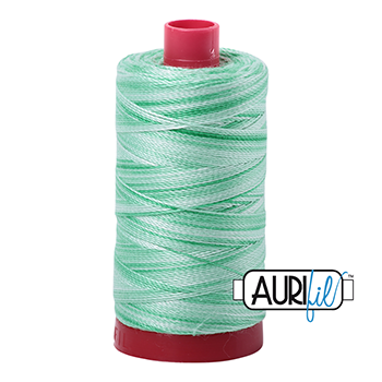 Aurifil Thread 12/2 325m Varigated Mint Julep 4661