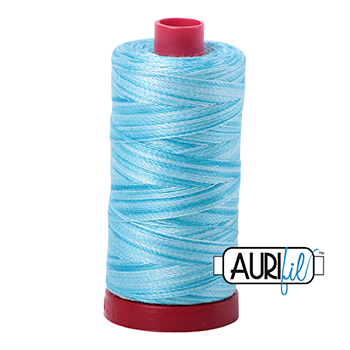 Aurifil Thread 12/2 325m Varigated Baby Blue Eyes 4663
