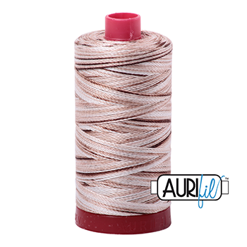 Aurifil Thread 12/2 325m Varigated Biscotti 4666